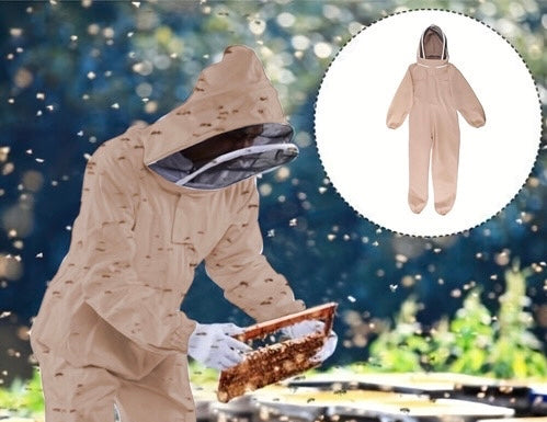 Hollow Oak Bee Suit with Ventilated Hiod