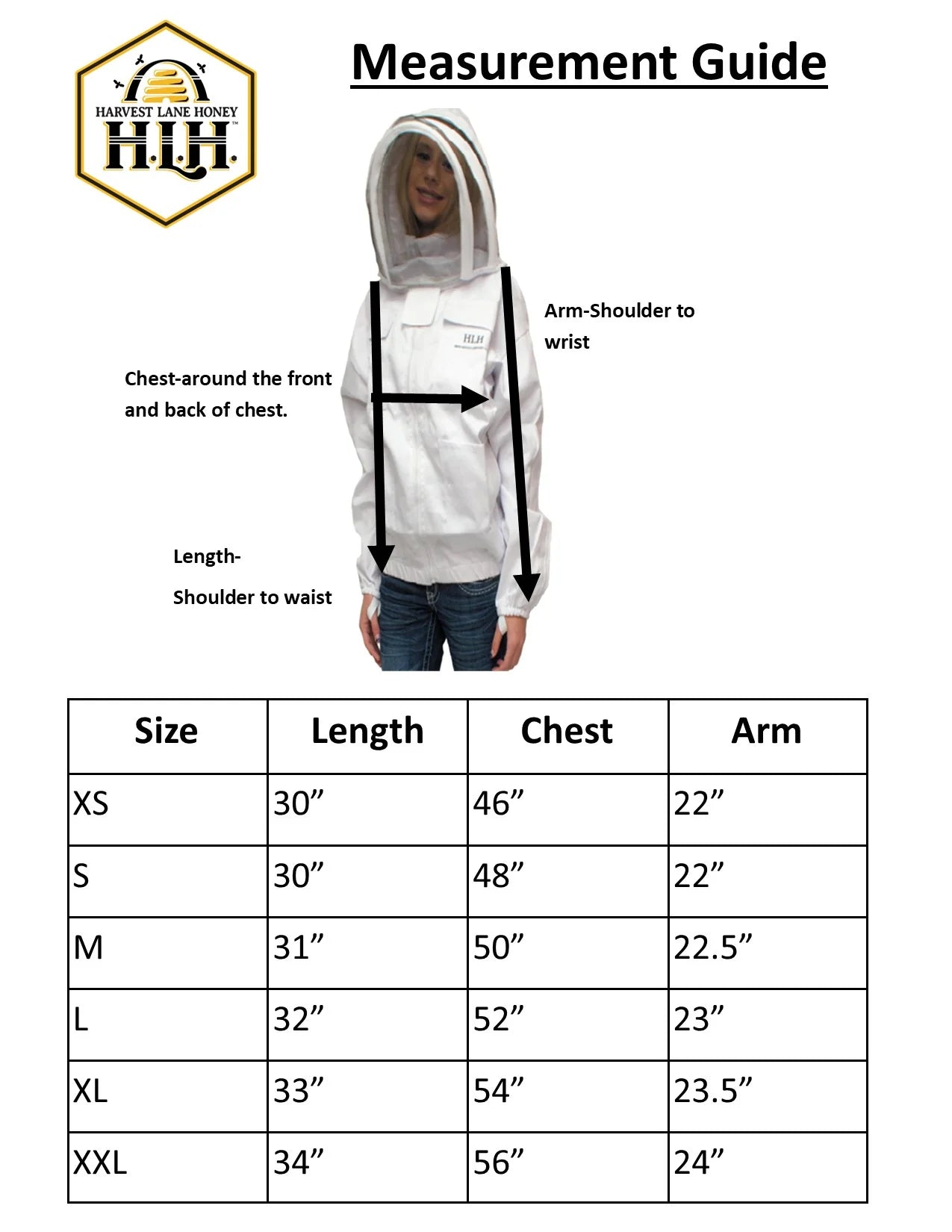 Harvest Lane Beekeeper Jacket w/Hood